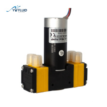 Pompe à air à pompe à membrane BLDC micro double tête de grande qualité 12V avec grand débit-YW05-B-BLDC